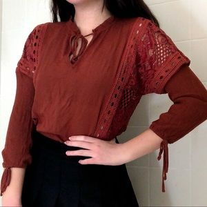 Chelsea & Violet Lace Blouse